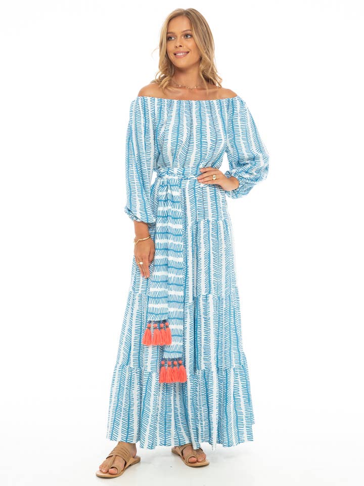 Skemo – wholesale Dress – Women's – FISHBONE MARIA LONG DRESS