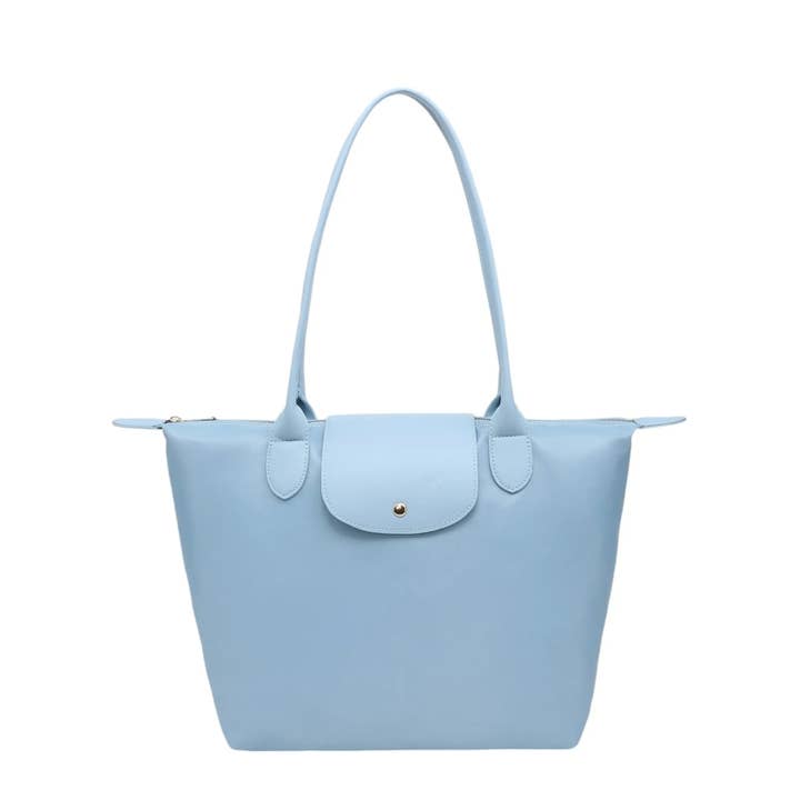 Ellas Trading – wholesale Tote bag – Women's – Spacious Lightweight Nylon Travel Tote Shoulder Handbag1