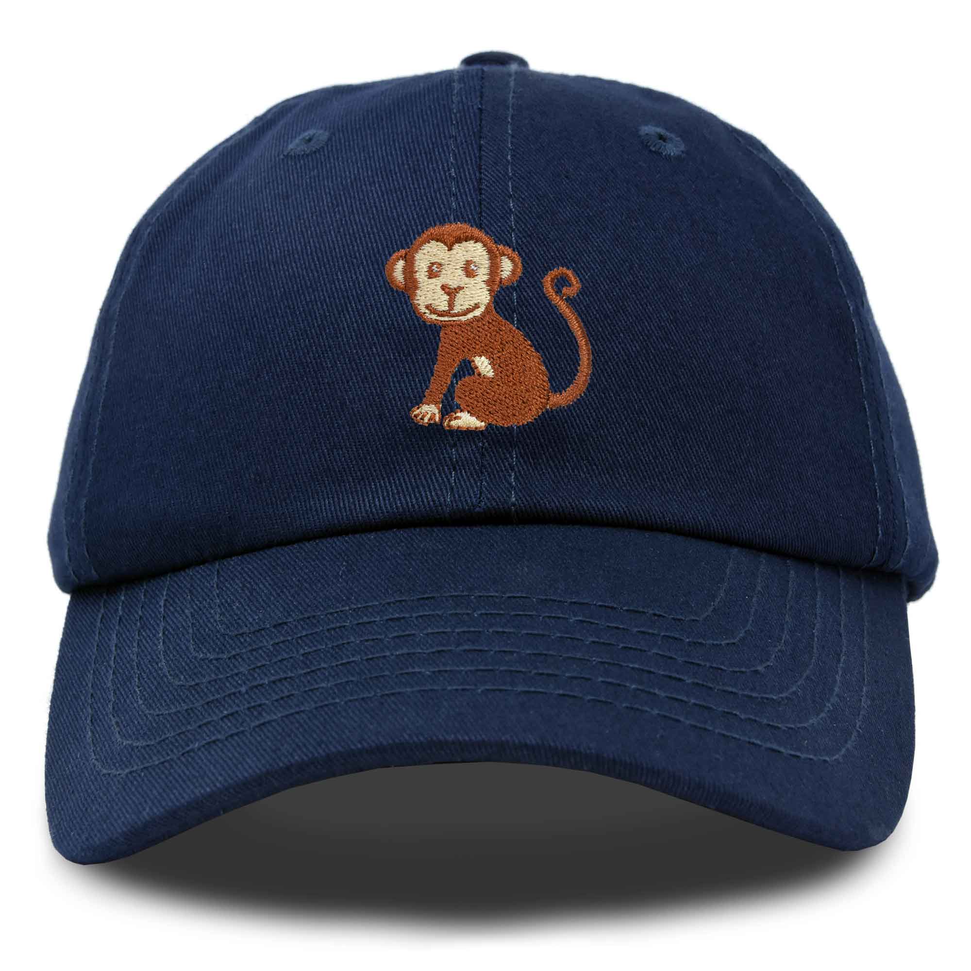 Dalix – Großhandel Basecap – Kinder – DALIX Cute Monkey Kinderhut bestickte Ballkappe Mädchen Jungen28