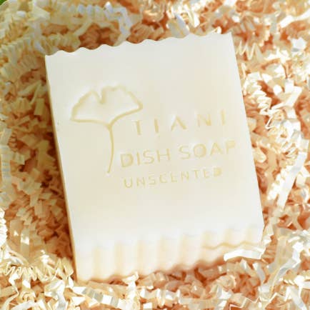 Savon à vaisselle solide : non parfumé pour la vente par Tiani Body Care