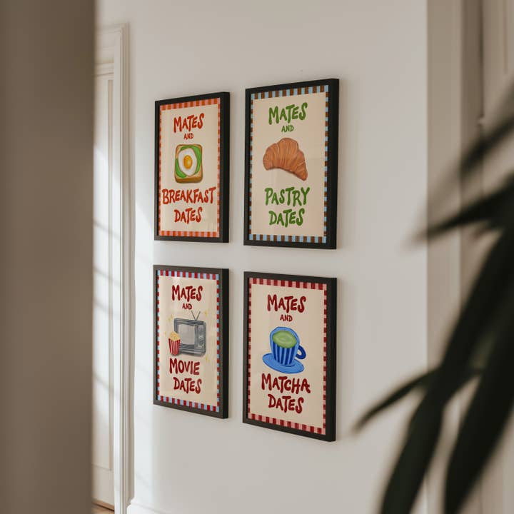 Neesh Home - Wholesale Art Print - Mates and Breakfast Dates Print | Kitchen | Brunch 2