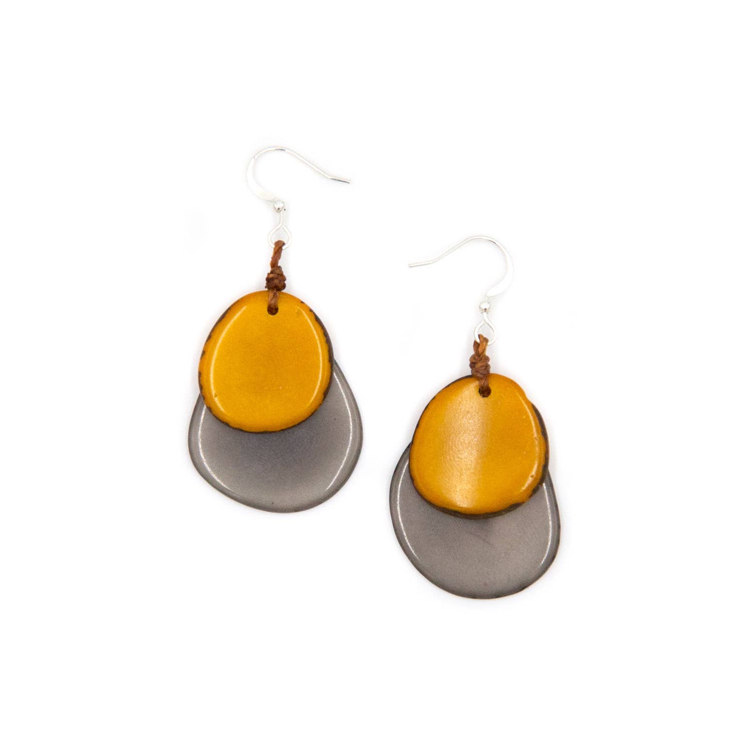 Organic Tagua Jewelry – Großhandel Ohrhänger – Fiesta Ohrringe32