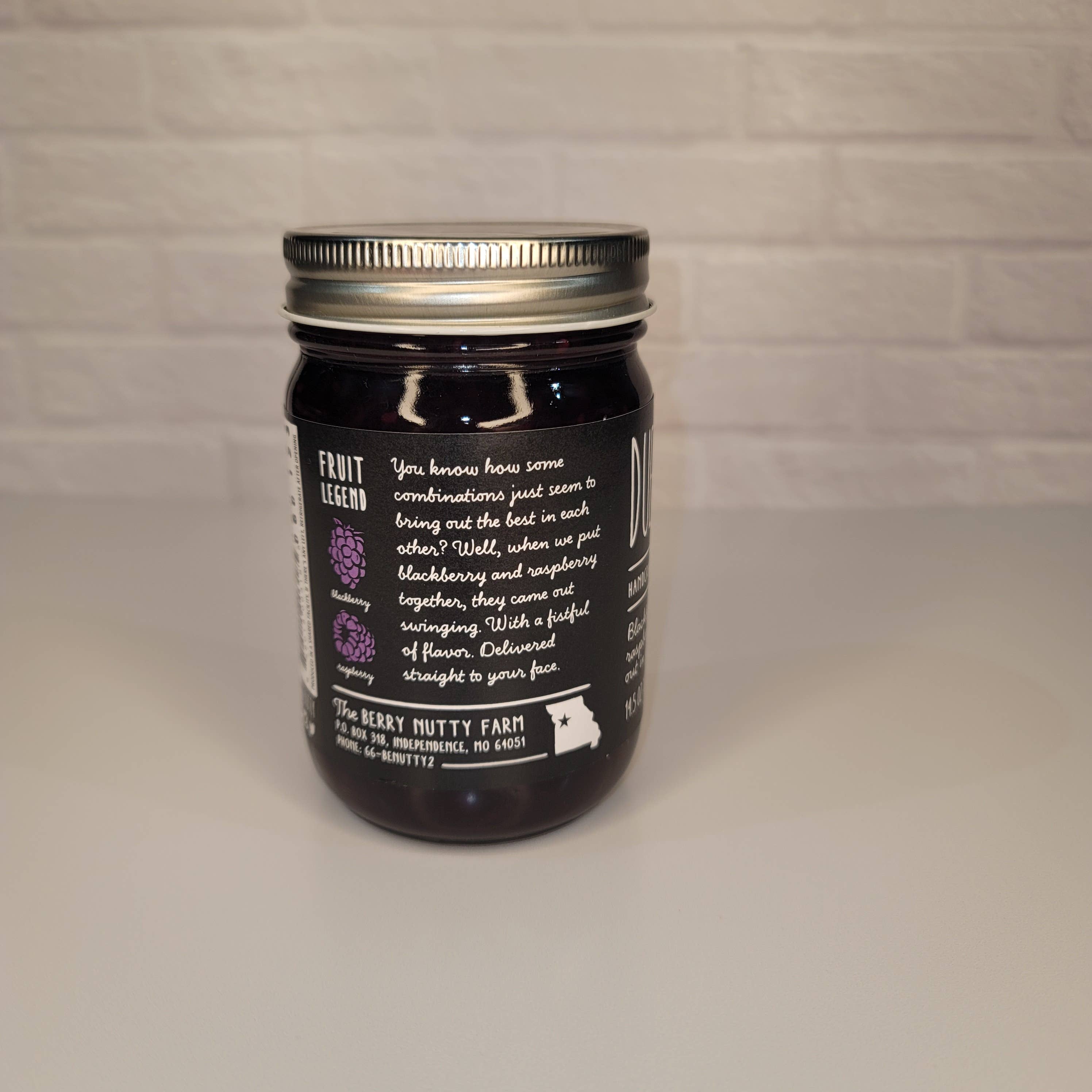 The Berry Nutty Farm - Wholesale Jam/Jelly - Dueling Berries Fruit Spread2