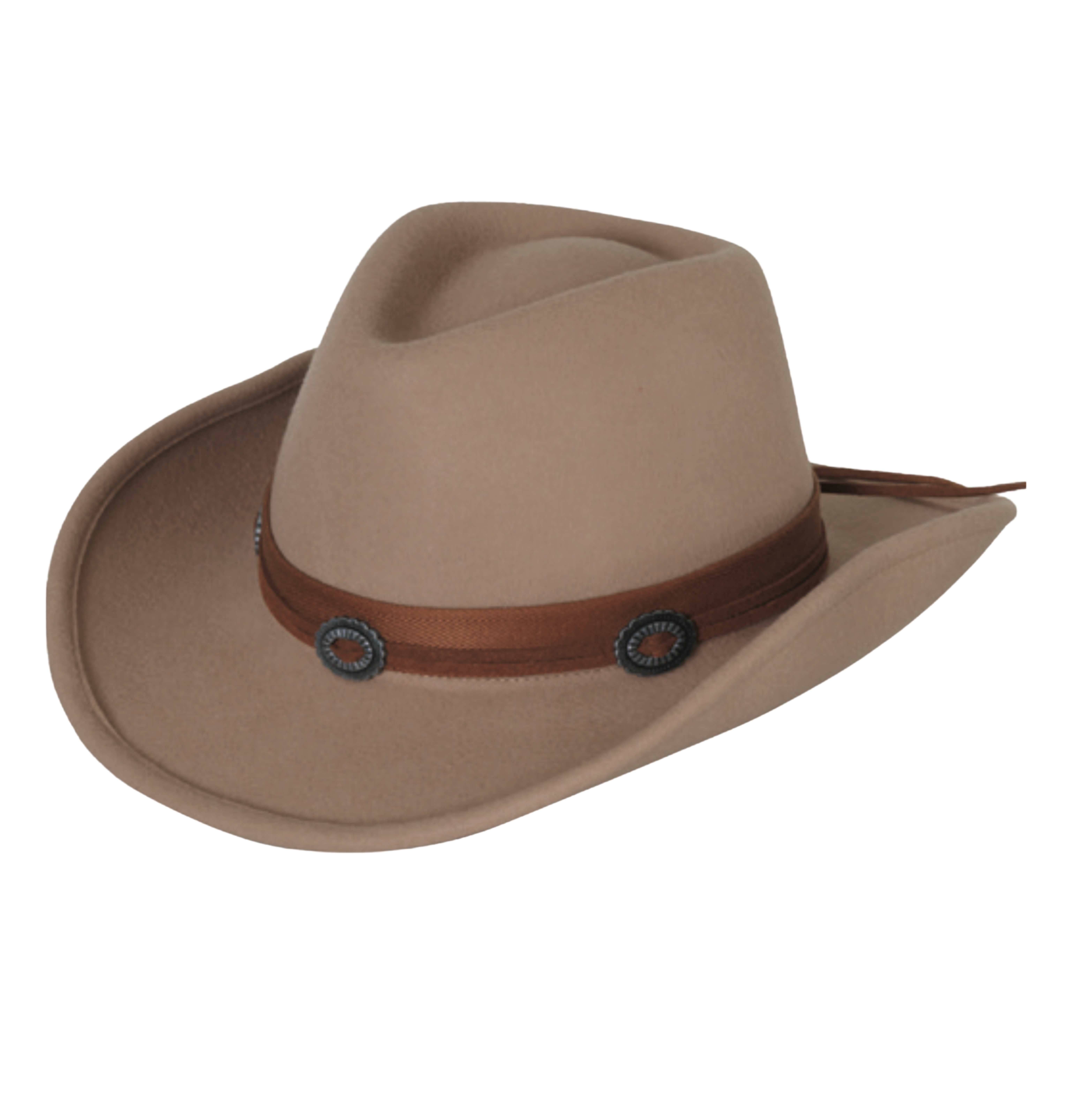 Toucan Hat Company/ Carole Amper - Vente Chapeau en feutre - femme - Concha Cowboy1