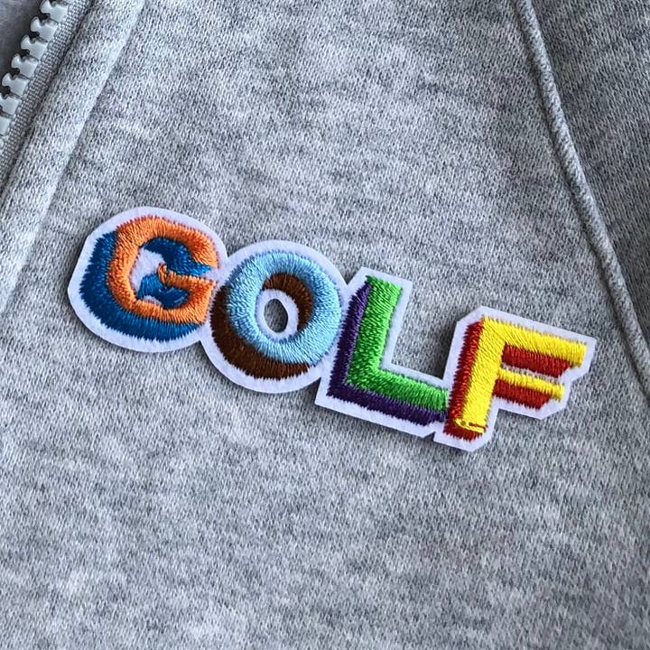 Parche termoadhesivo de golf multicolor para venta al por mayor de iconic mi