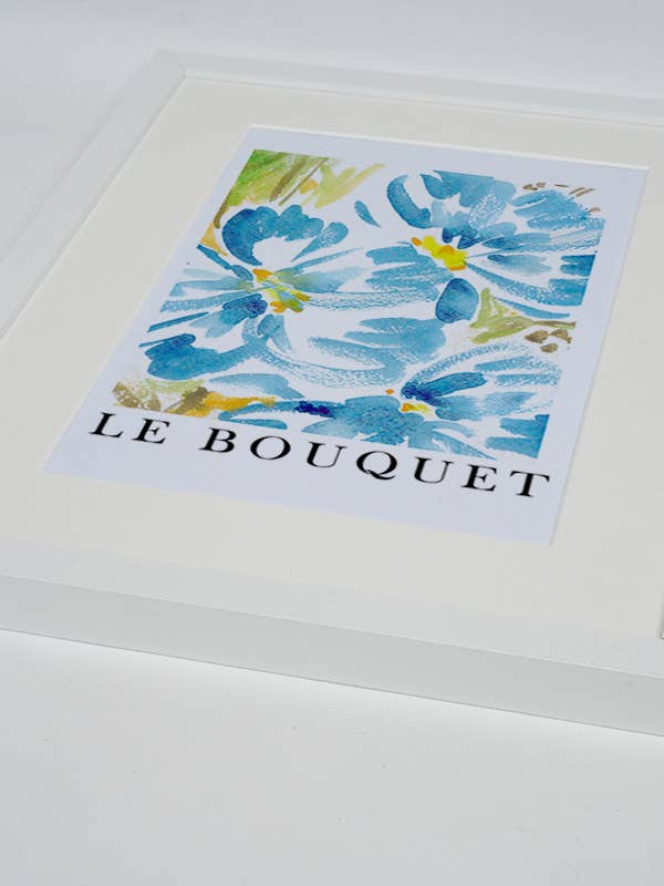 Blumenstrauß Bild. Wandkunstdruck mit Rahmen. für den Großhandel von Any Image