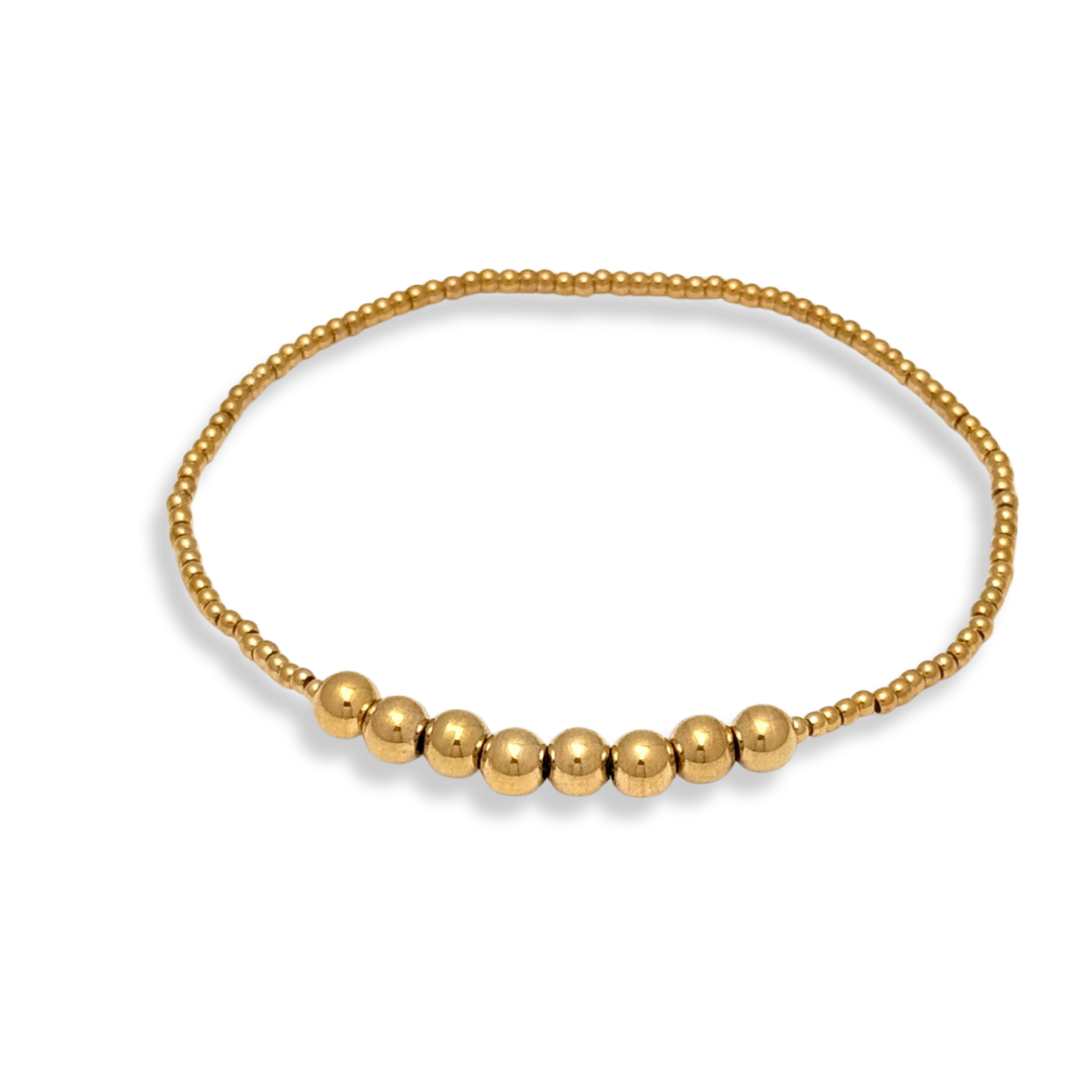 Savvy Bling - Vente Bracelet de perles - Bracelets en perles de perles et d'or étanches36