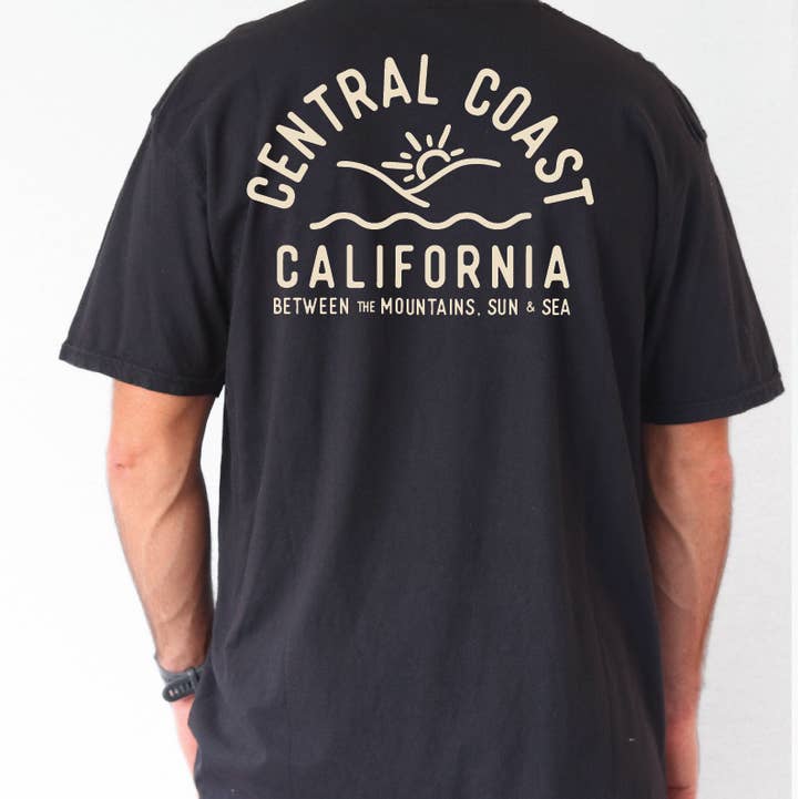 AnglinMade - Wholesale Screen Printed T-Shirt - Men's - Central Coast Sun & Sea2