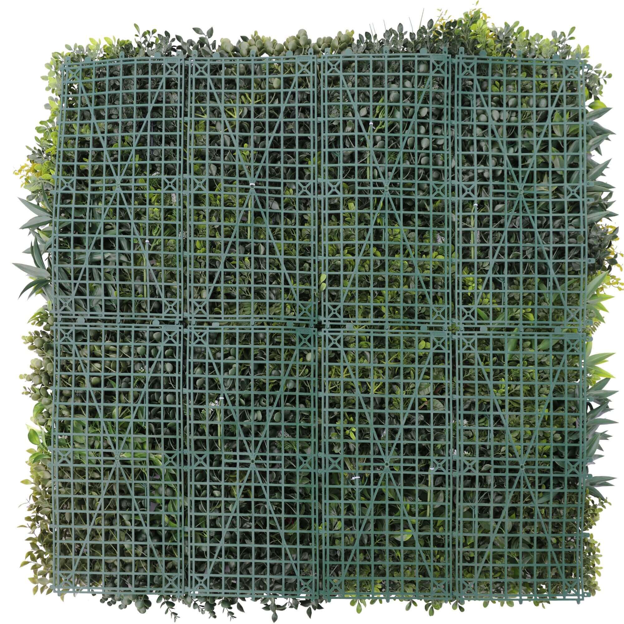 Designer Plants - Wholesale Artificial Plant - Ultra-Luxury Lush Spring Artificial Vertical Garden Green Wall 40" x 40" 11SQ FT Commercial Grade UV Resistant (Overstock Sale)3