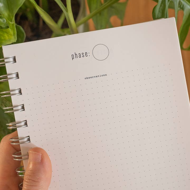 Worthwhile Paper - Wholesale Journal/Diary - MOON STUDY Reflection Journal - Natural5