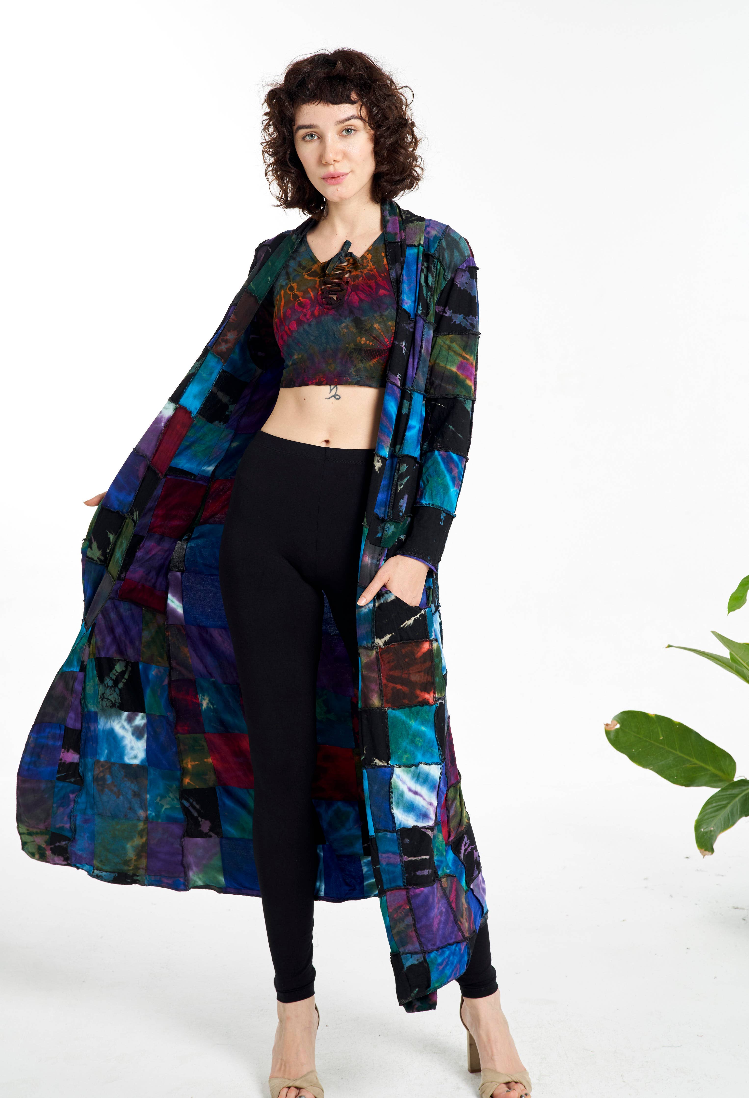 Kathmandu Imports - Vente Cardigan – femme - Cardigan à manches longues (TH-1776)1