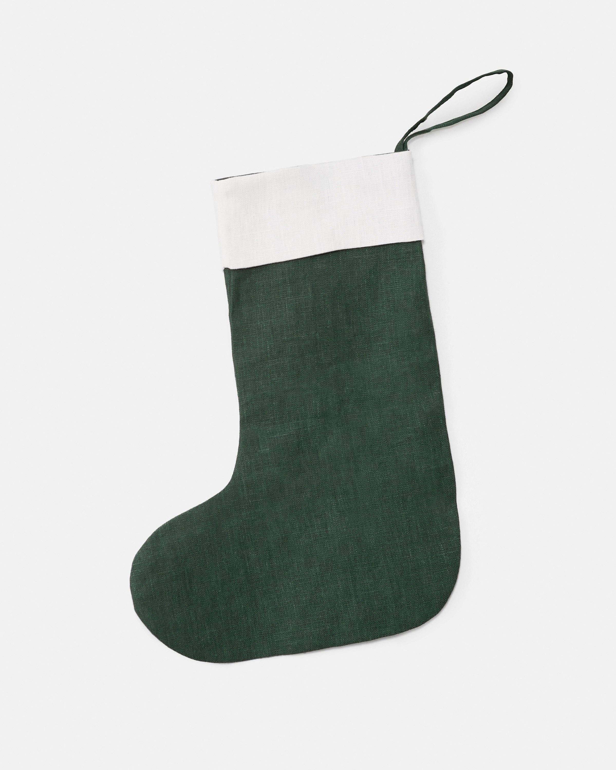 LinenQ – wholesale Holiday Stocking – Linen christmas stockings 4