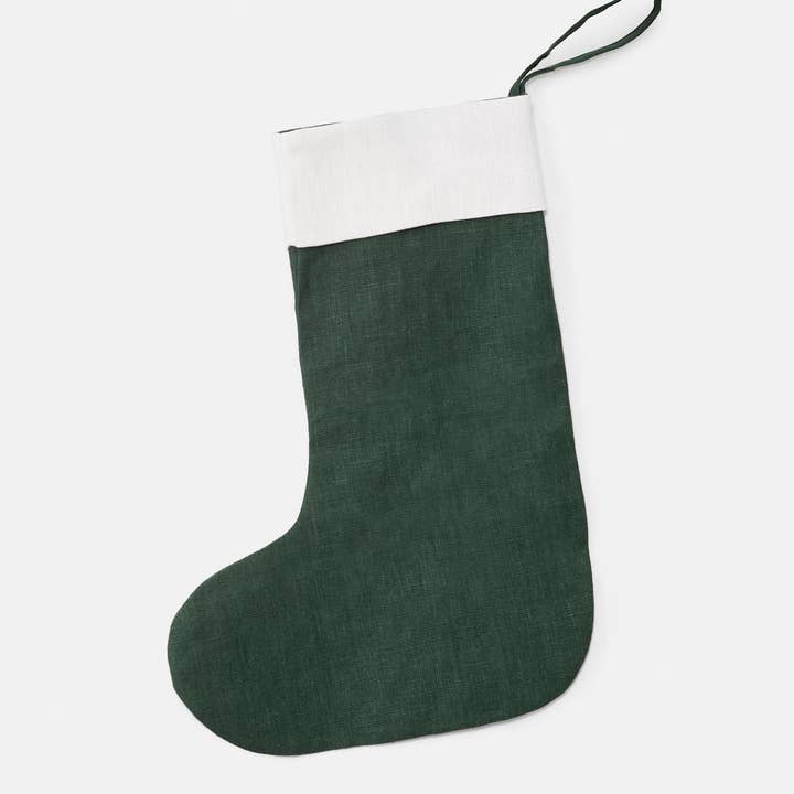 LinenQ – wholesale Holiday Stocking – Linen christmas stockings 4