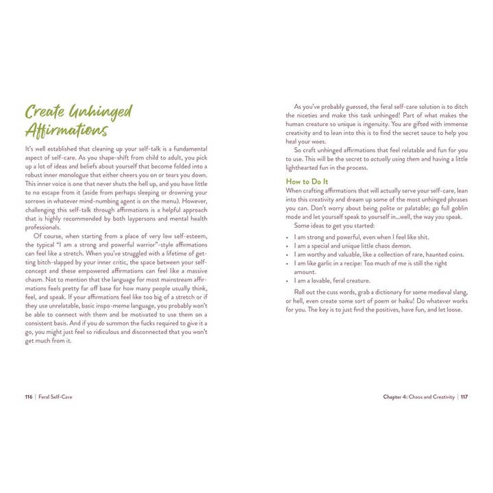 Simon & Schuster - Wholesale Self-Help & Personal Development - Feral Self-Care by Mandi Em3