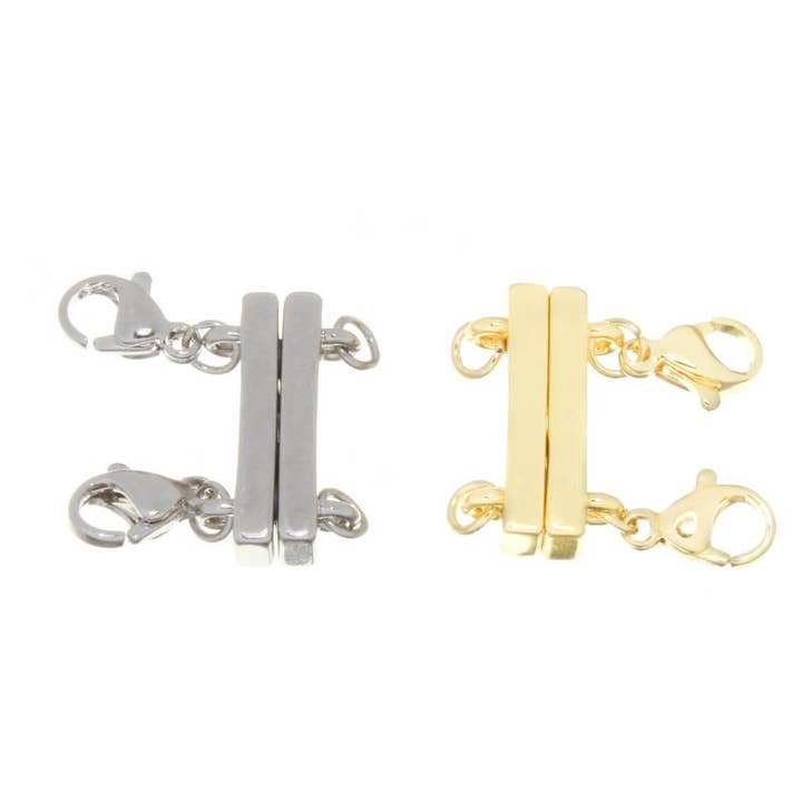 Gold/Silver Magnetic Clasp for Bracelets/Necklaces for wholesale by Jewel Pledge