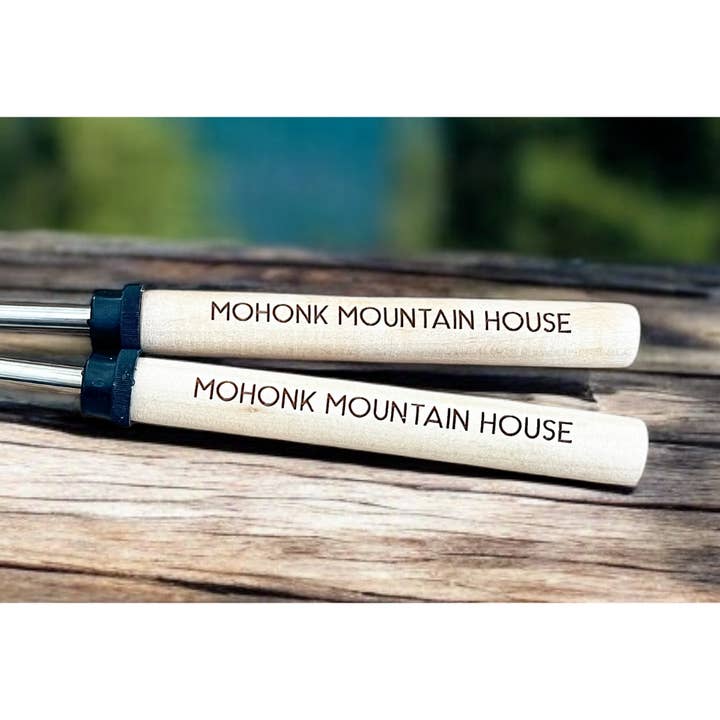 Wild Larch Creative - Wholesale Outdoor Grill Tools - Branded Custom S'More Sticks -Marshmallow Roasting Sticks4