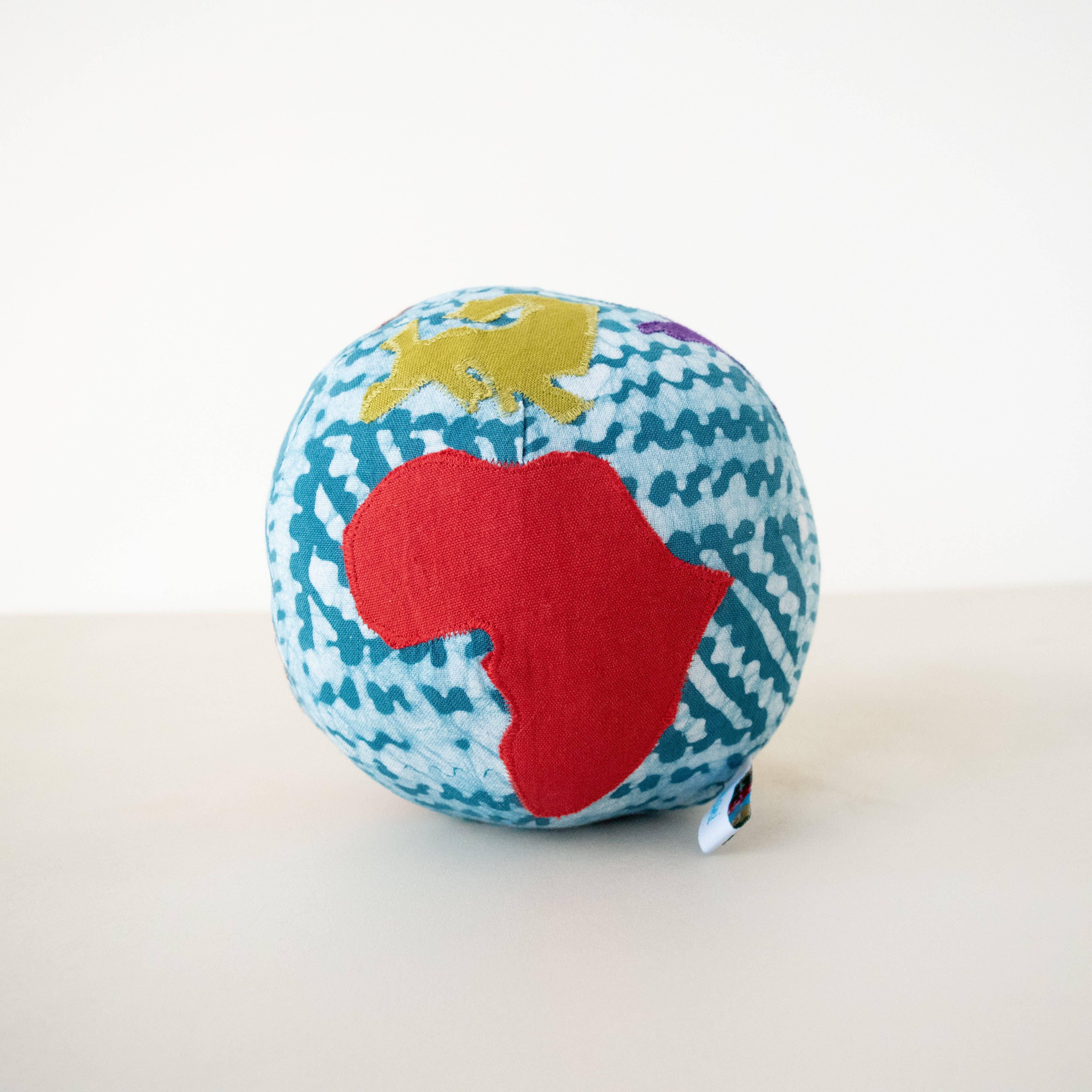 Batik Plush Globe for wholesale on Faire0