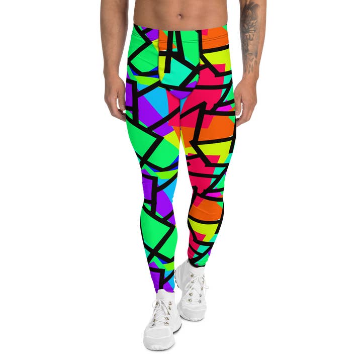 Leggings Homem Estampadas | Diagonais Cupcake por atacado de BillingtonPix