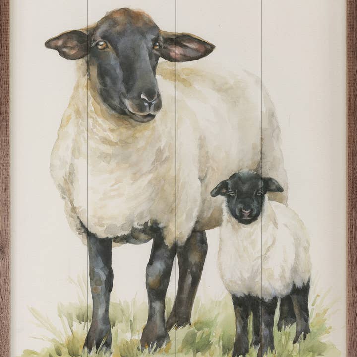 Sheep By Leslie Trimbach for wholesale by Kendrick Home
