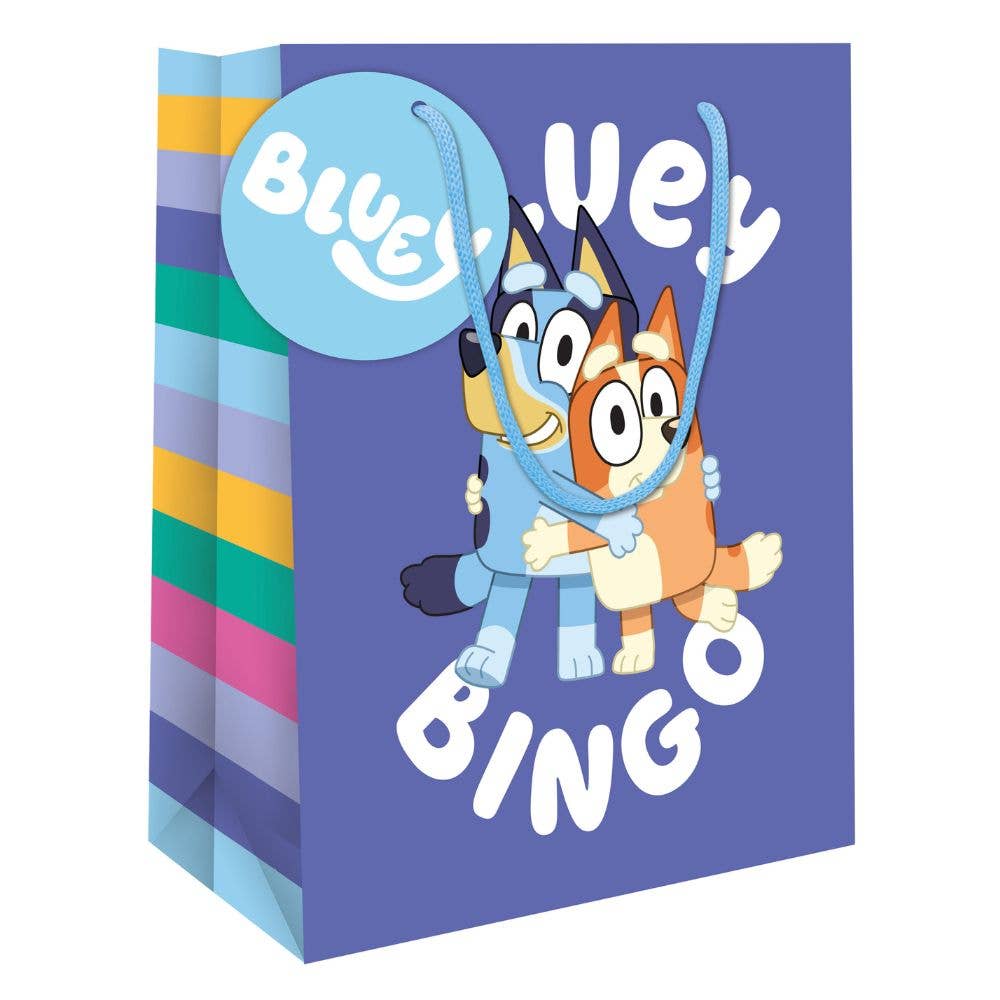 Danilo Promotions Ltd – wholesale Gift bag – Bluey Medium Medium Gift Bag0