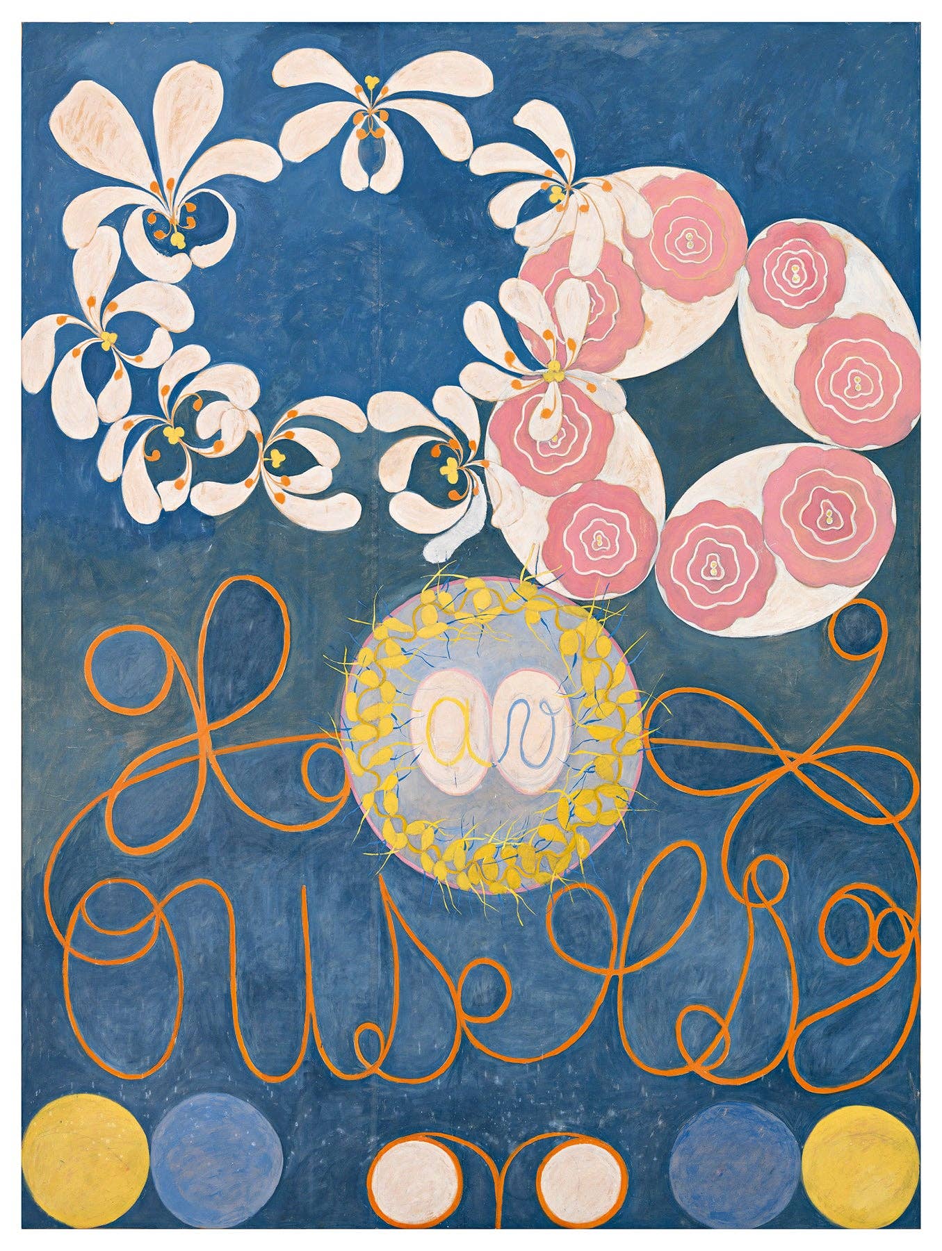 Rock Paper Scissors Wall Art - Wholesale Art Print - Hilma Af Klint The Ten Largest No. 1 Guggenheim Exhibition P1
