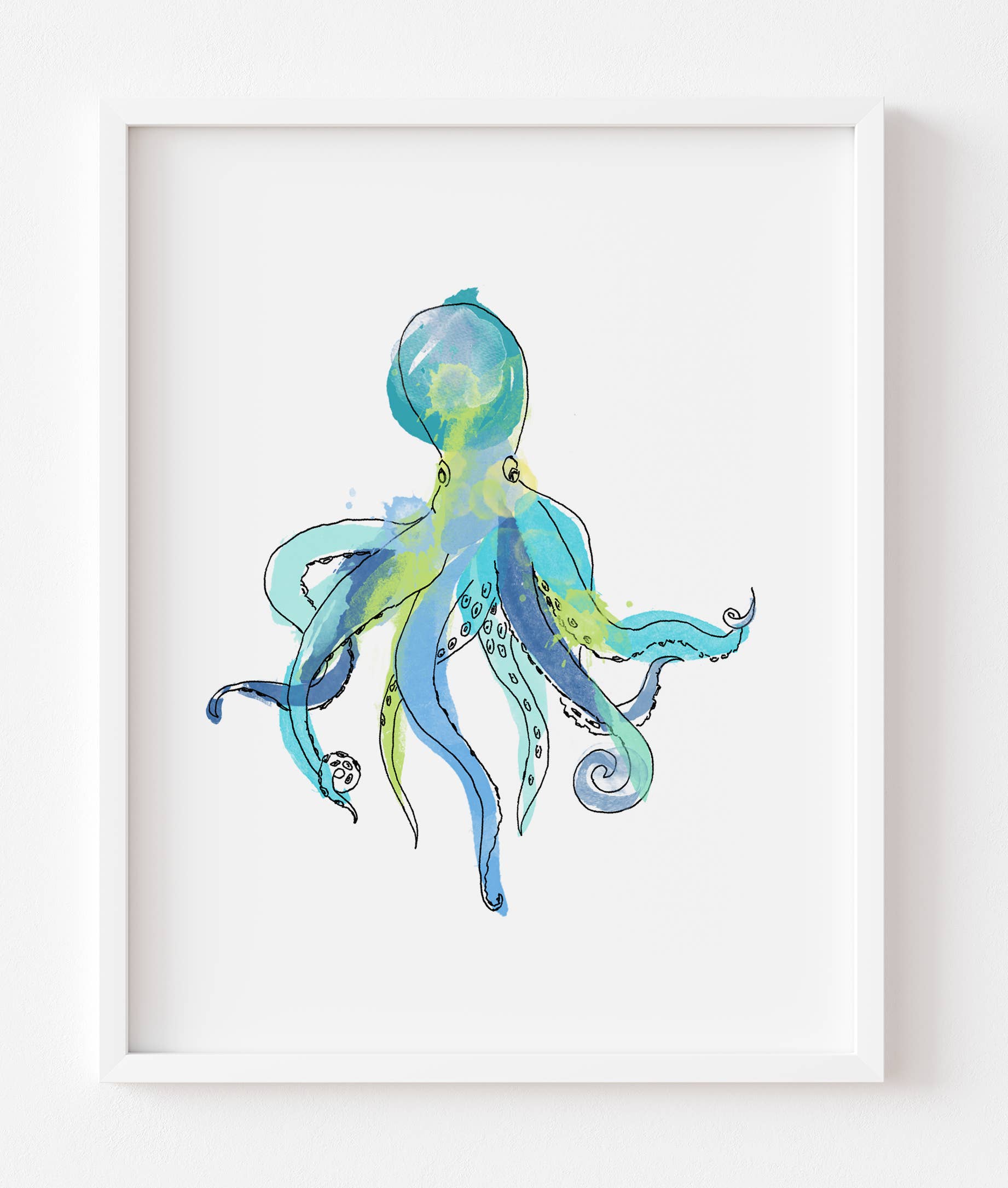 M Design Studio Gifts - Wholesale Art Print - Octopus Art Print2