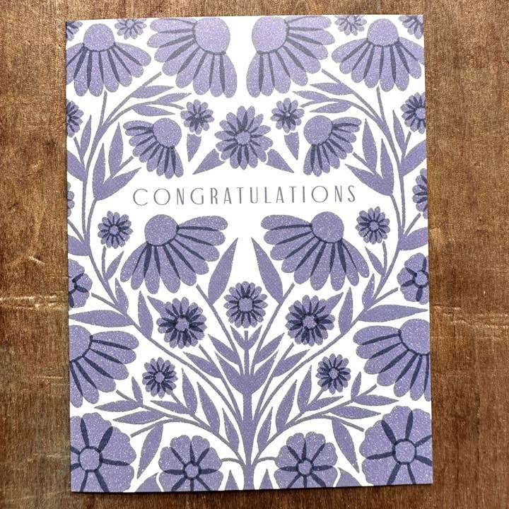 Katharine Watson - Wholesale Congratulations Card - "Congratulations," Greeting Card