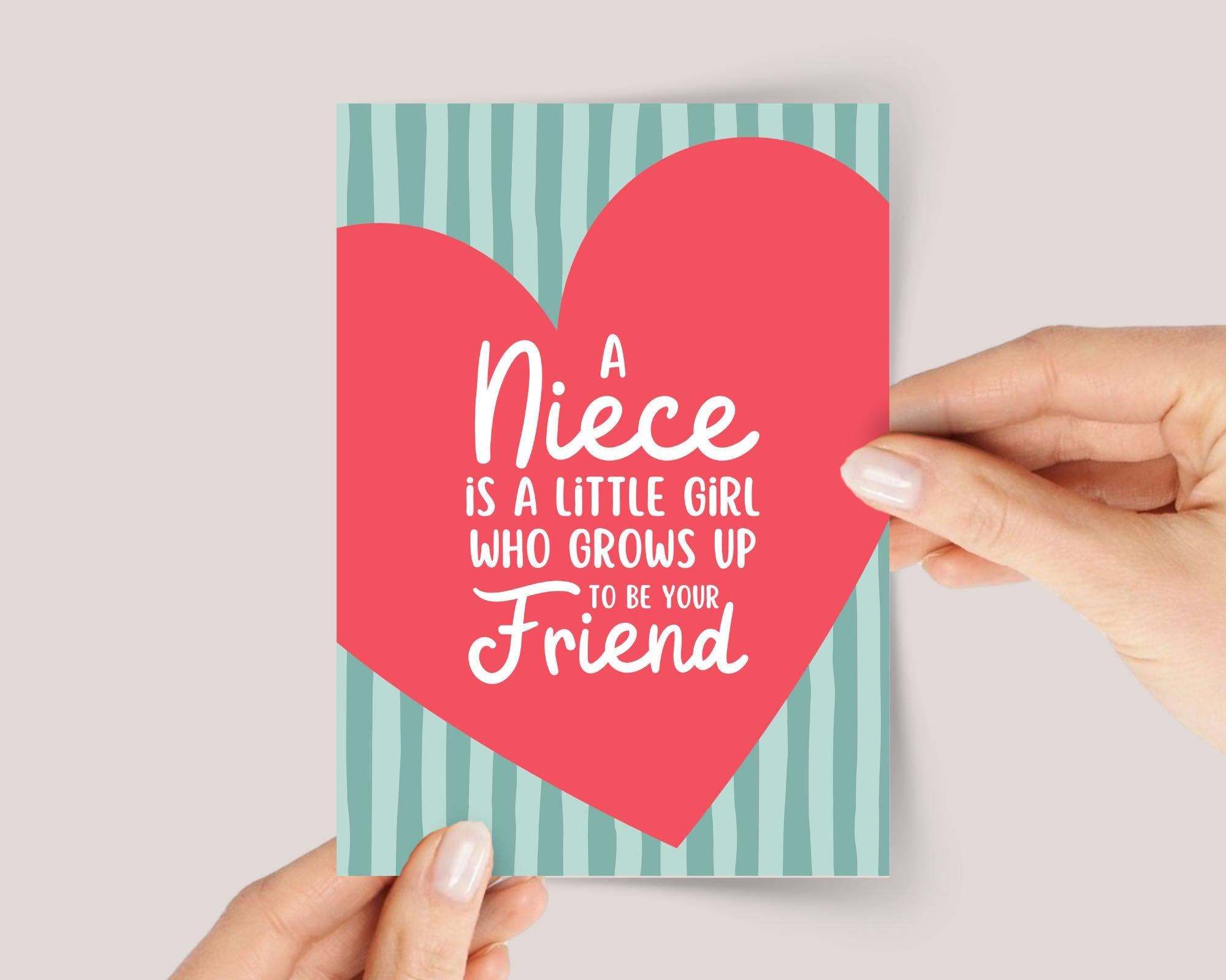 Design Sprinkles - Wholesale Birthday Card - Birthday Card for Niece Who is Your Friend1