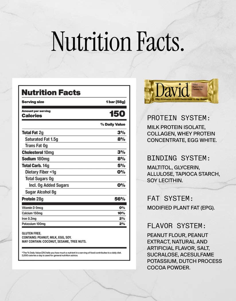 Campus Protein - Wholesale Snack Bar - David Protein Bar9