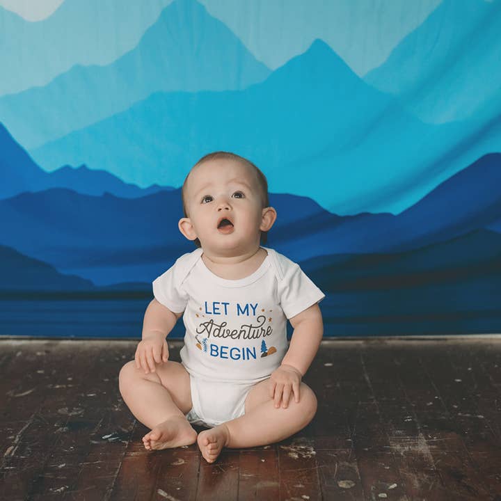 Sweetpea and Co. – Engroshandel Bodysuit - Baby – Let my Adventure Begin Babybukser, Baby bodysuit