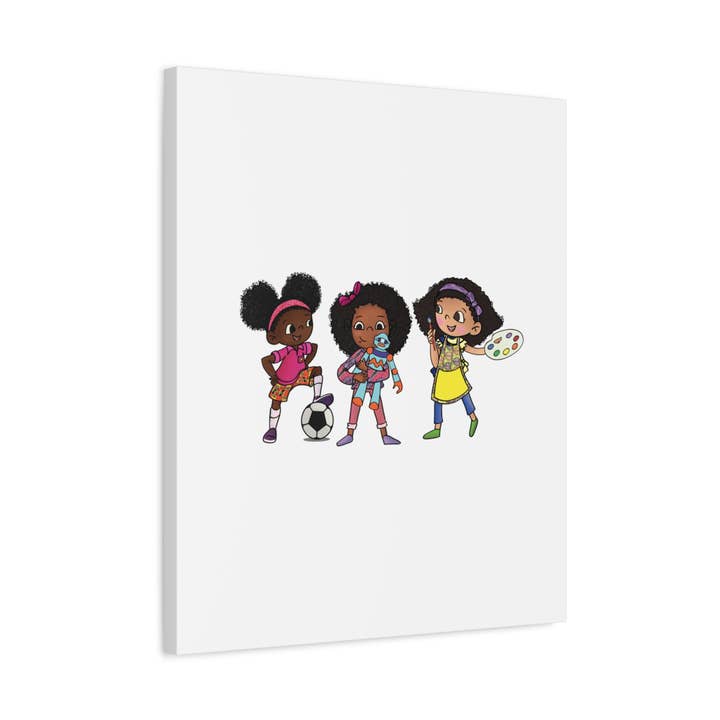 Ikuzi Dolls - Wholesale Art Print - Kids & Baby - Kids' Canvas Wall Art - Playful Characters for Creative Spaces171