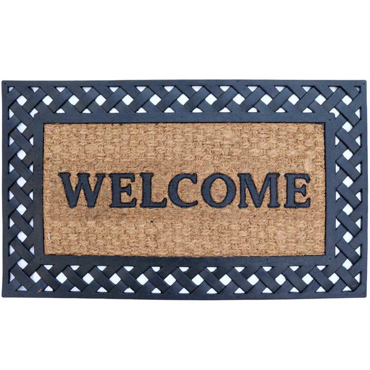 Quickway Imports – wholesale Door mat – Heavy Duty Coco Coir Doormat 18x30"15