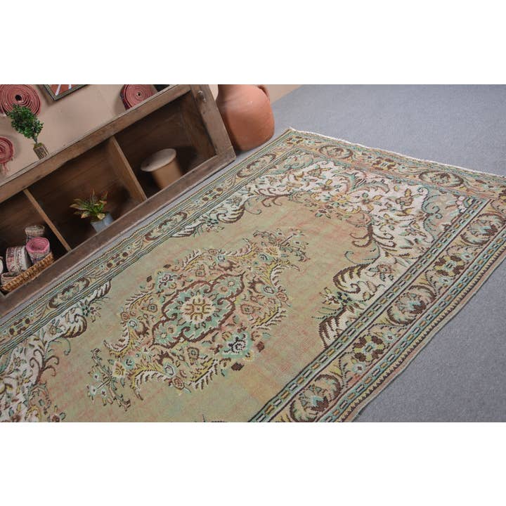 The Loom Wholesale - Wholesale Stair Runner - Handmade Green Wool Rug with Classic Traditional Design6