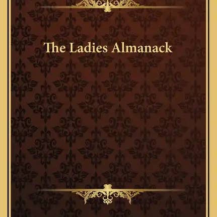 Books by splitShops - Wholesale Book - Adult - The Ladies Almanack - Hardcover