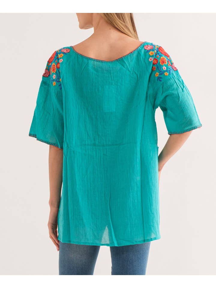 Raj Trading & Imports (USA) Inc. - Wholesale Blouse - Women's - Lola Embroidered Top7