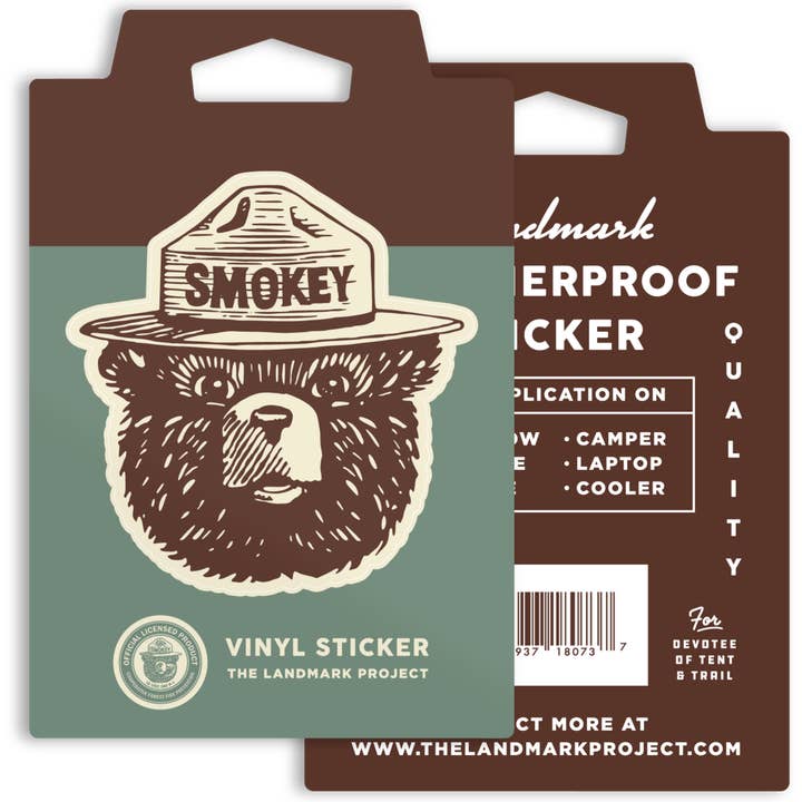 The Landmark Project - Wholesale Sticker - Smokey Logo Sticker