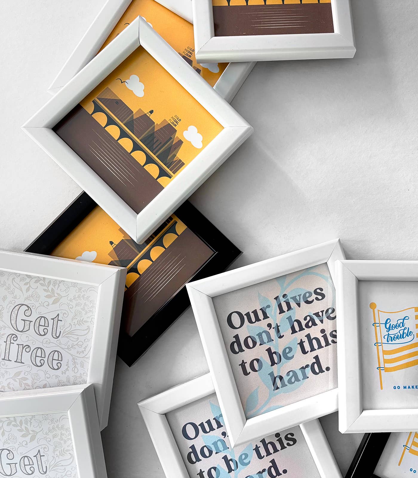 Good Graces Paper Co. - Wholesale Art Print - Small Framed Prints1