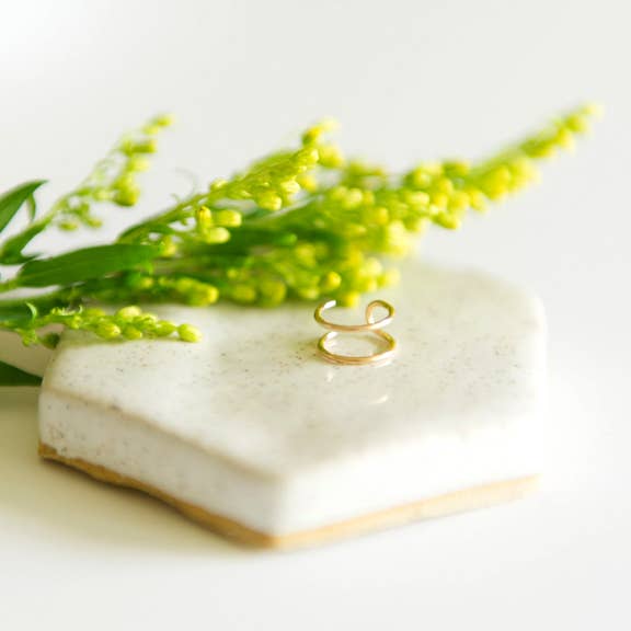 Blossom and Shine - Wholesale Cuff/Wrap Earrings - Double Wire Ear Cuff | Sterling Silver or 14k Gold Filled2