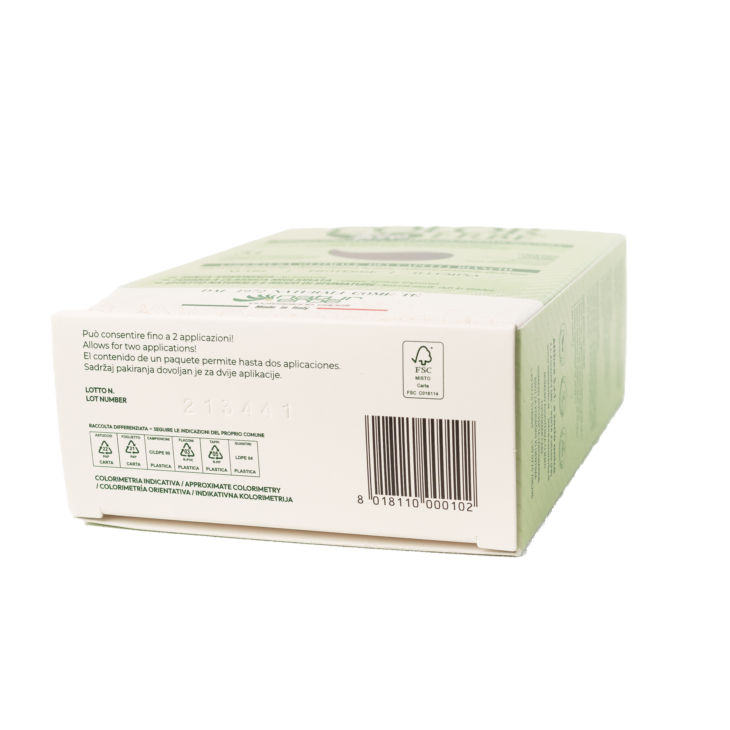 COLOR ERBE - Wholesale Hair Dye - Erbe E.B. Light Ash Brown Color Dye (5.1) - Made Italy8