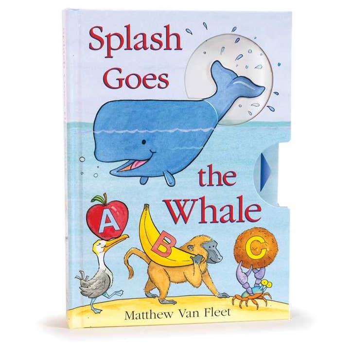 Splash Goes the Whale by Matthew Van Fleet for wholesale by Simon & Schuster