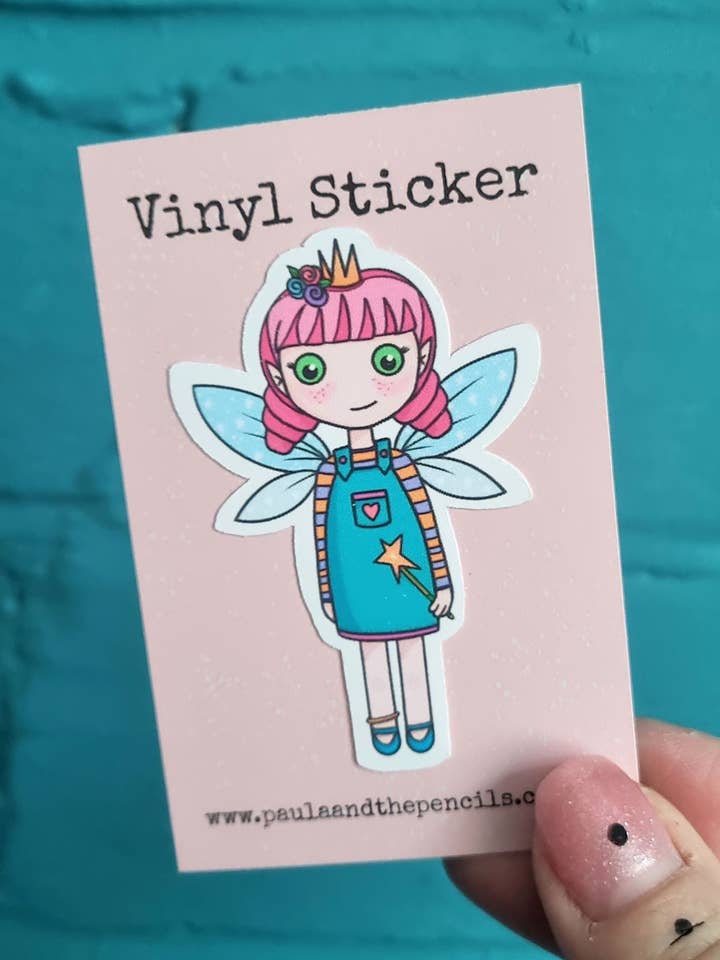 Fairy Klistermärken för wholesale av Paula and the Pencils