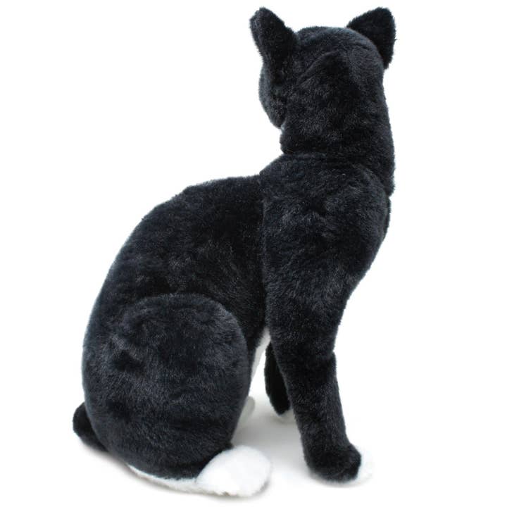 VIAHART Toy Co. - Wholesale Stuffed/Plush Toy - Kids & Baby - Tate The Tuxedo Cat | 14 Inch Stuffed Animal Plush