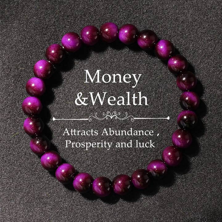 ACCITY - Wholesale Beaded Bracelet - Dopamine Glass Tiger Eye Beaded Bracelet_CWMM113203