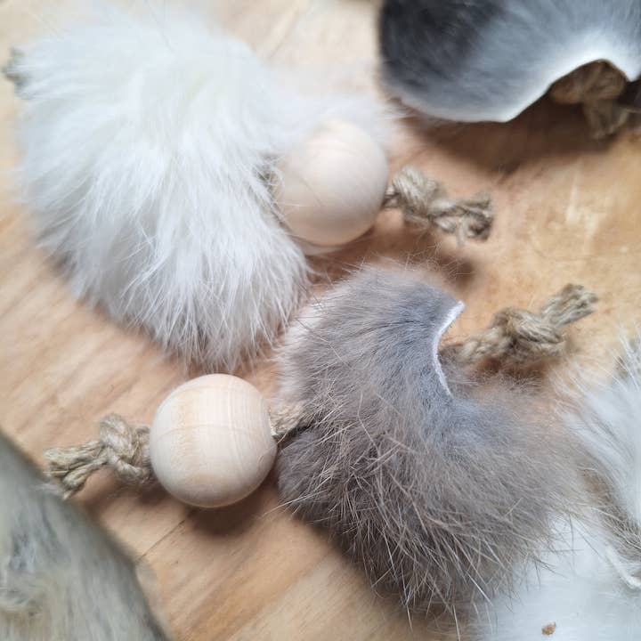 Les Pepettes Créations - Wholesale Pet Toy - Cat/Dog - BALL RABBIT1