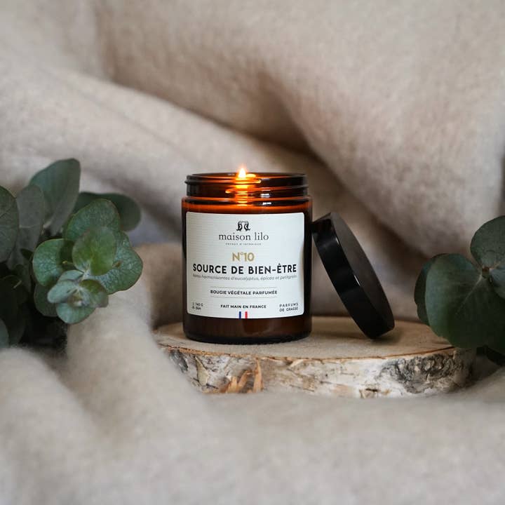Maison Lilo - Wholesale Jar/Filled Candle - Vegetable Scented Candle No. 1 Source of Well-being 140g