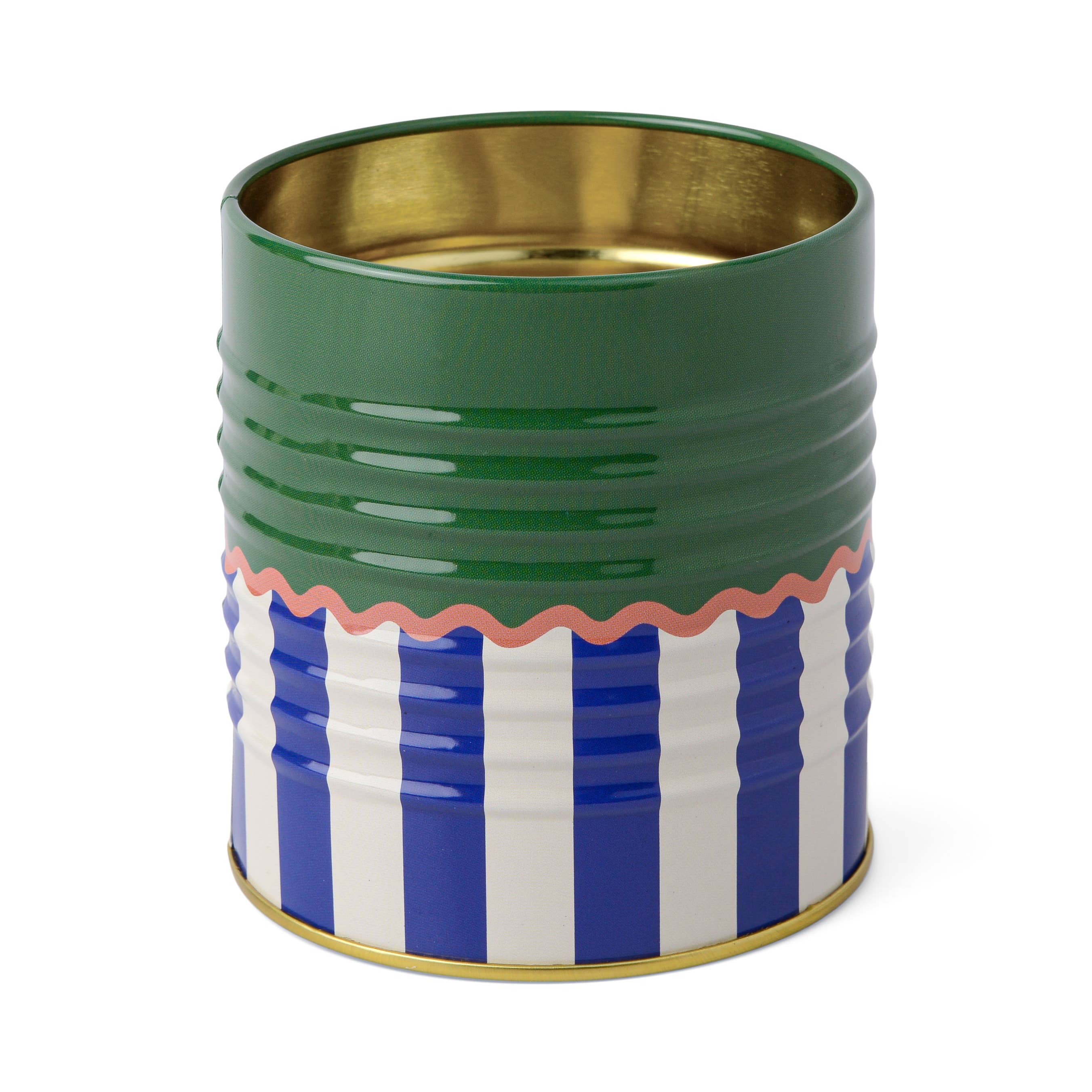 DesignWorks Ink - Wholesale Storage Bin - A Dopo Solid & Striped Storage Tin