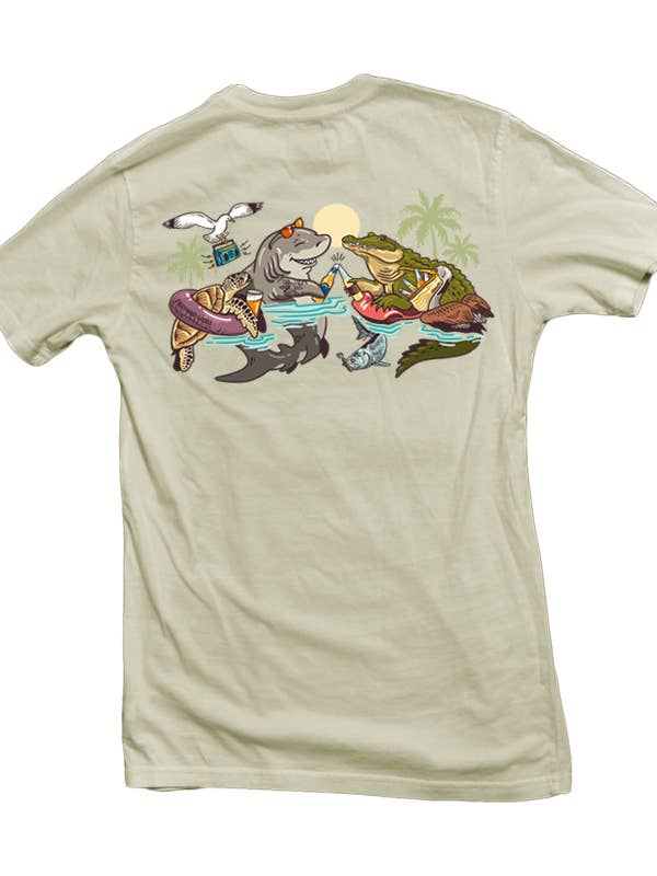 Party Animals Tee for wholesale by Freehand Goods