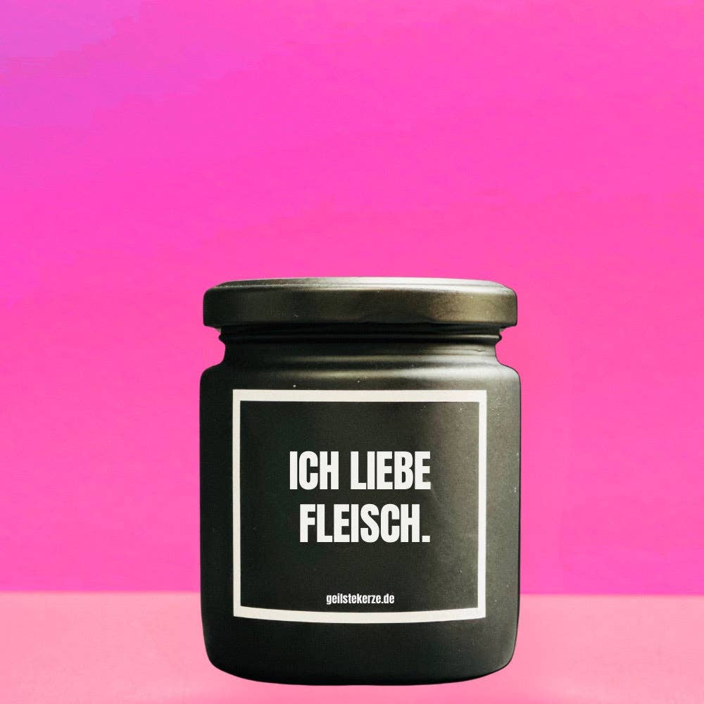 geilstekerze - Wholesale Jar/Filled Candle - Scented candle | I LOVE MEAT.0