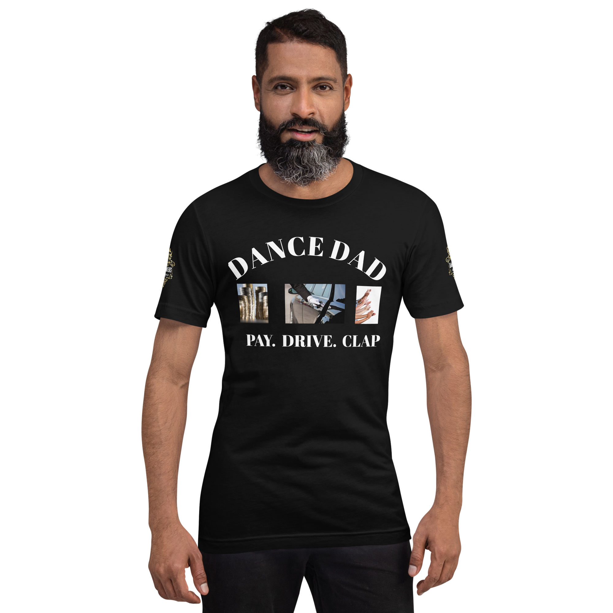 Diamond Eyes Enterprises - Wholesale Screen Printed T-Shirt - Men's - Dance Dad Shirt1