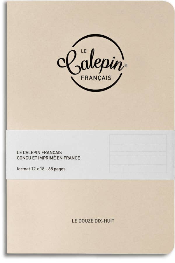 LE CALEPIN FRANCAIS – wholesale Anteckningsbok – Naturlig anteckningsbok 12 x 18 cm6